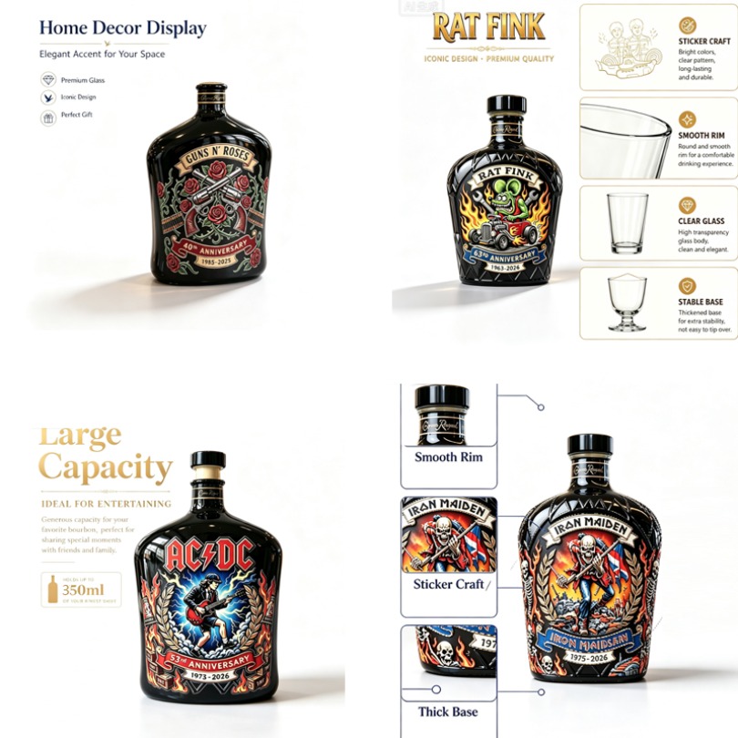 Rock  Pattern Whiskey Decanter - Vintage Collectible Bottles review and price