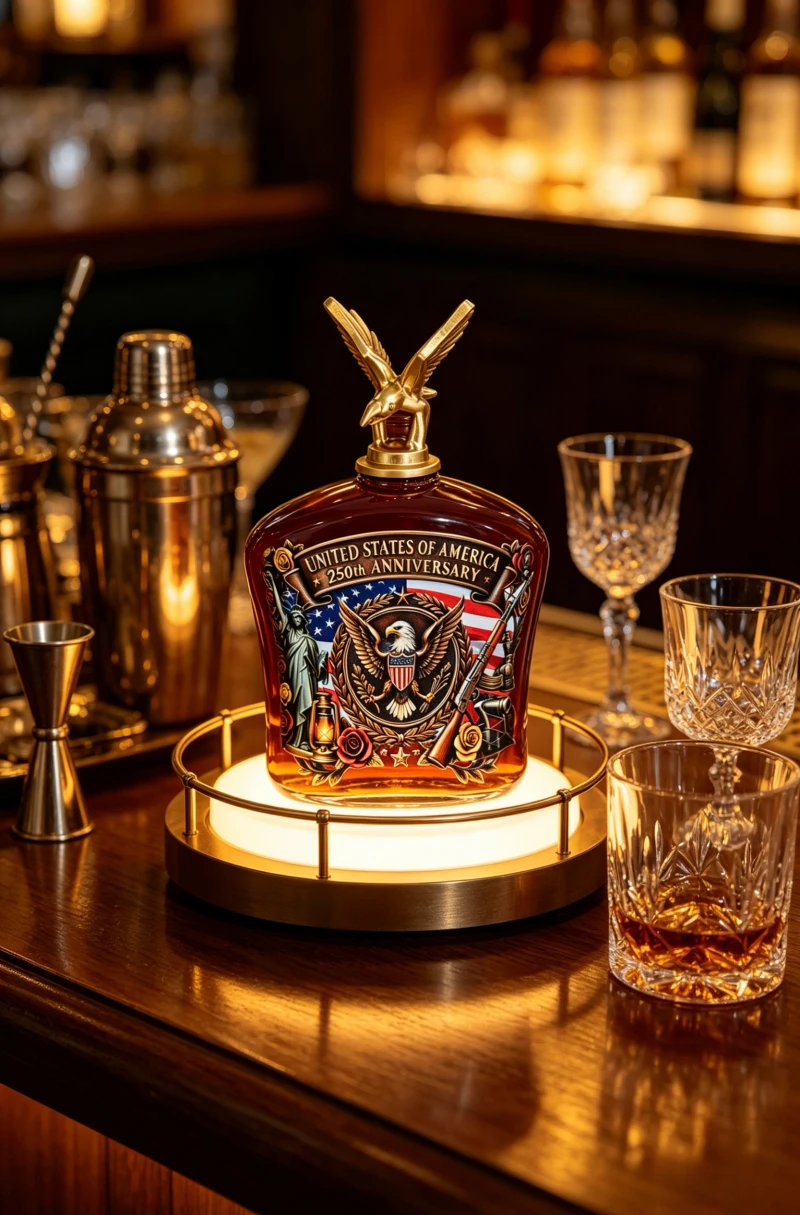 Vintage American Freedom Eagle - Vintage Collectible Liquor Bottles review and price