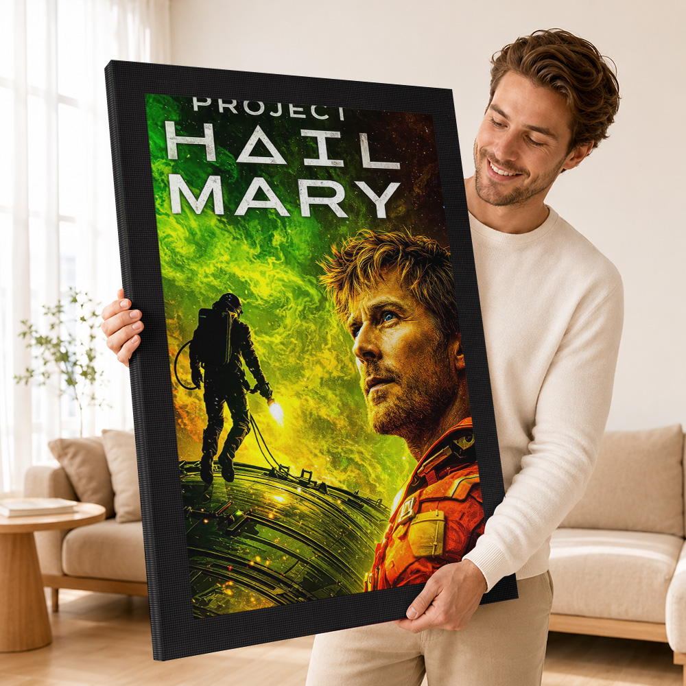 Project Hail Mary Movie Canvas - Vintage Collectible Posters review and price